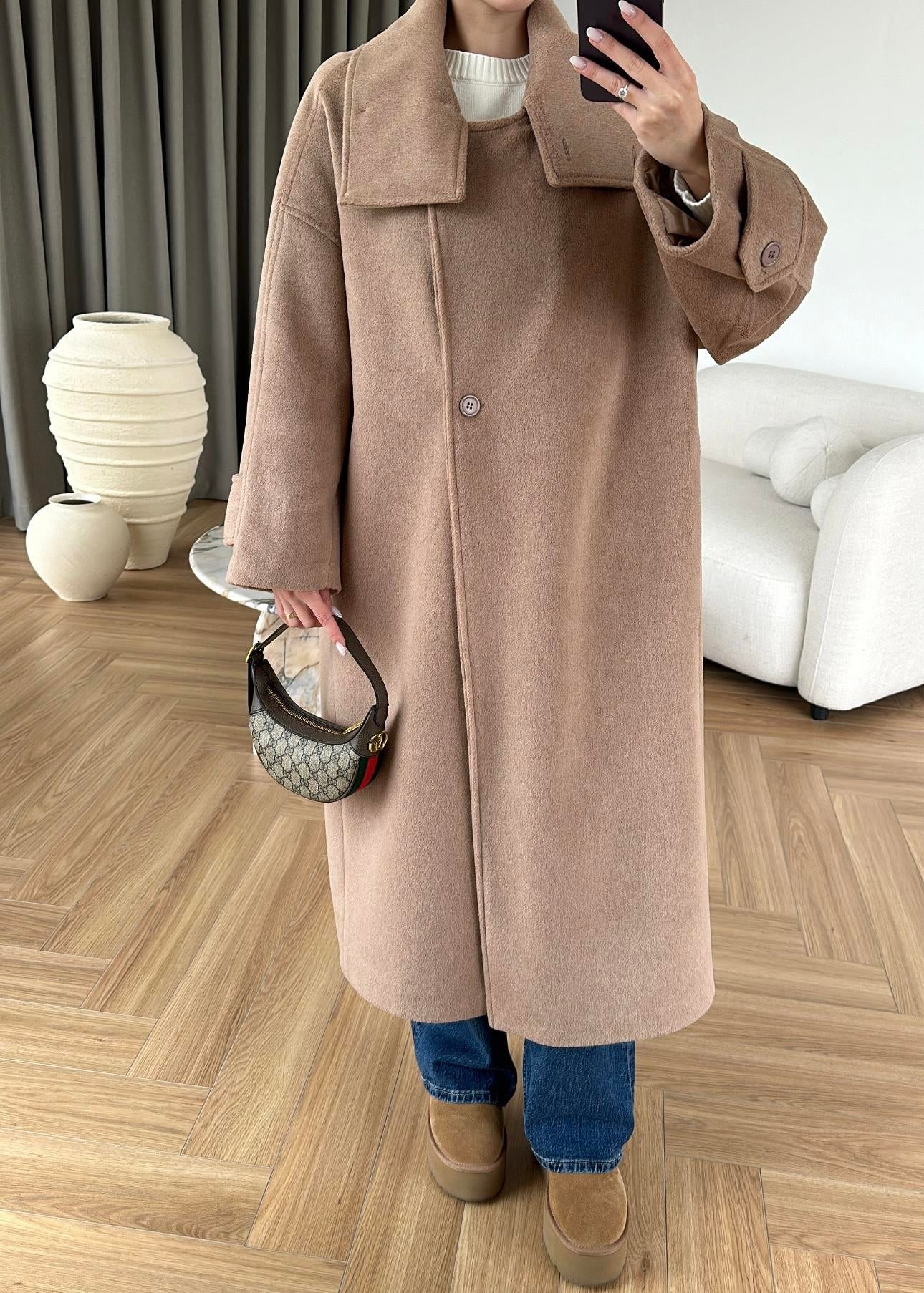 İthal Kaşe Kaban CAMEL